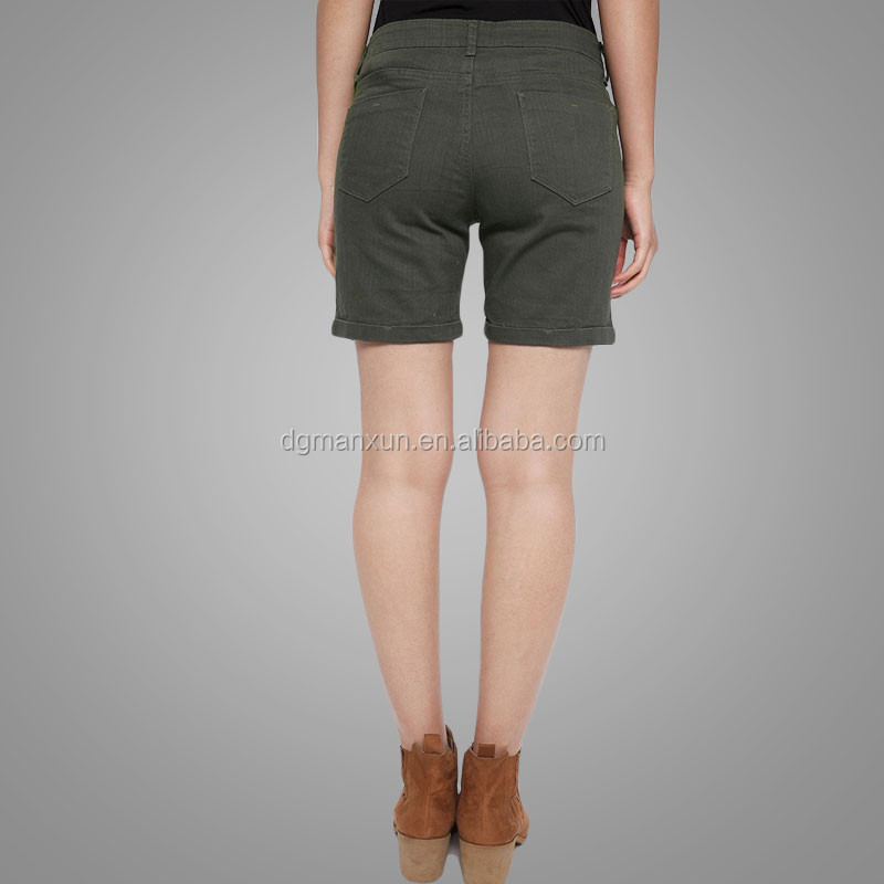 Newly design new fashion clothing women ladies short jeans pant