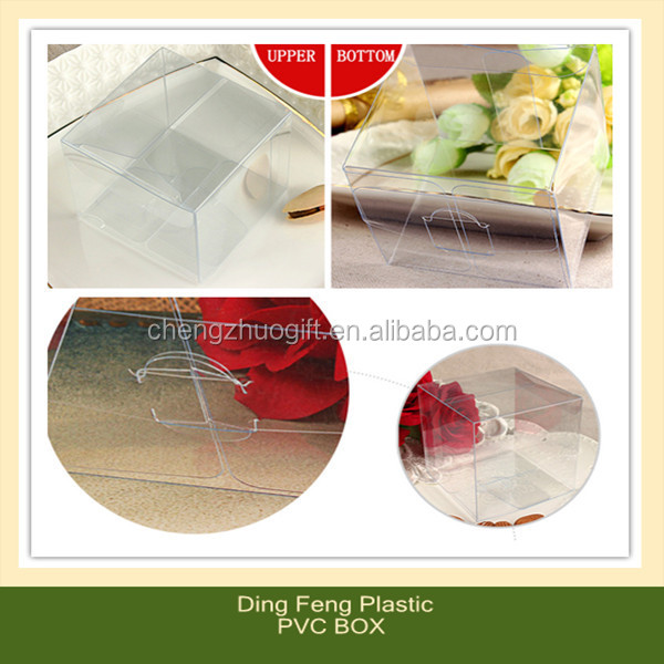 oemhotsale透明なプラスチック製のキューブ形の箱仕入れ・メーカー・工場