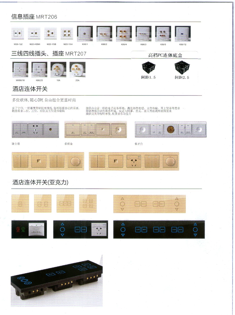2016最新電気調光器ファンスイッチMRT102-W86C仕入れ・メーカー・工場