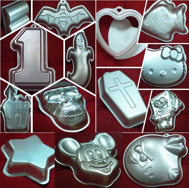 Feeding Bottle Shaped Cake Decorating Aluminum Cake Tins