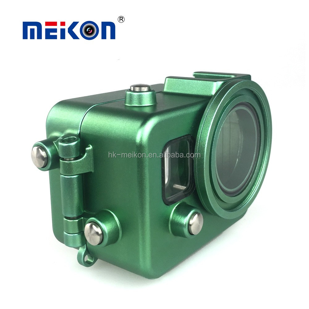 Meikon Aluminum Housing 100m Diving Gopro Accessories Underwater
