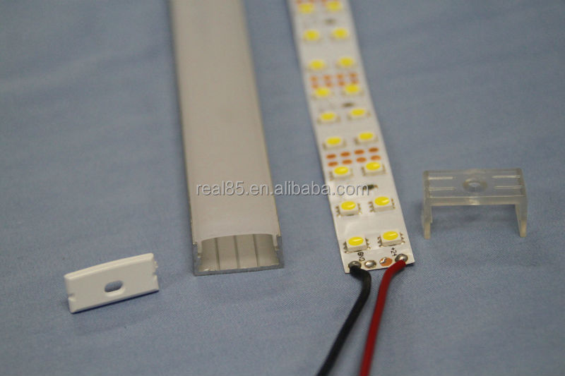 LEDのプロフィール。 曇らされるか、または拡散させたまたはオパールカバー。 エンドキャップ。 土台は切る。 10MM広いLEDのストリップのためのSuitbale問屋・仕入れ・卸・卸売り