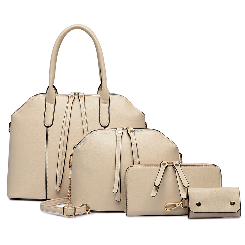 熱い販売の4個セットバッグデザイナーハンドバッグ女性のための良い革で工場出荷時の価格仕入れ・メーカー・工場