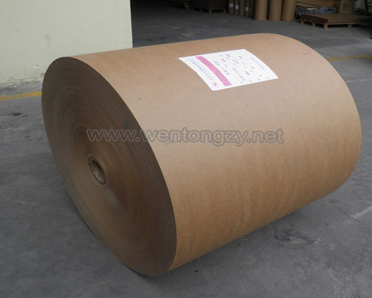 バージン100gsm用の茶色のクラフト紙印刷または作るショッピングバッグ仕入れ・メーカー・工場