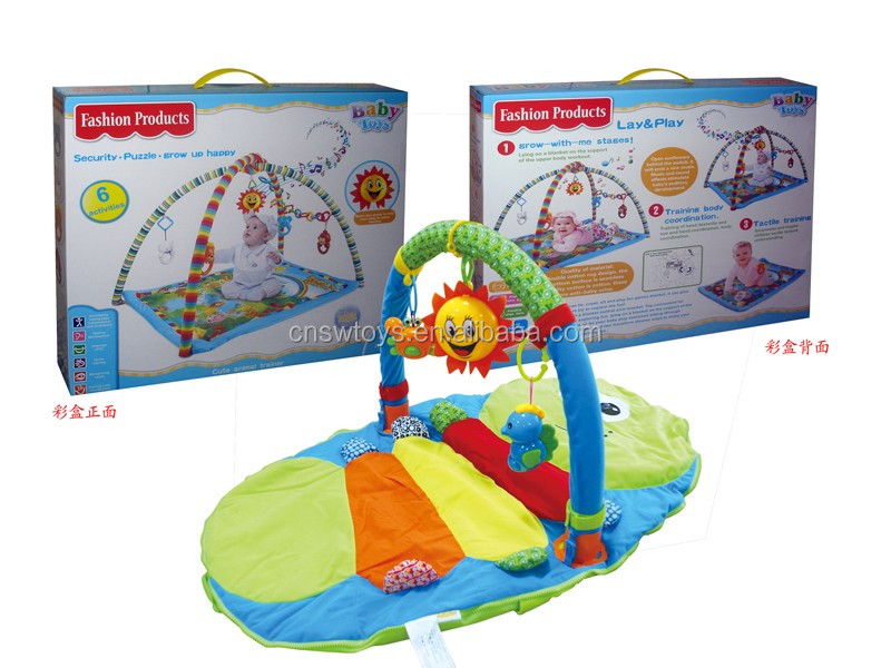 快適な赤ちゃんのプレイマットで、 サイドと吊り3以下の年齢のためのおもちゃ赤ちゃん問屋・仕入れ・卸・卸売り