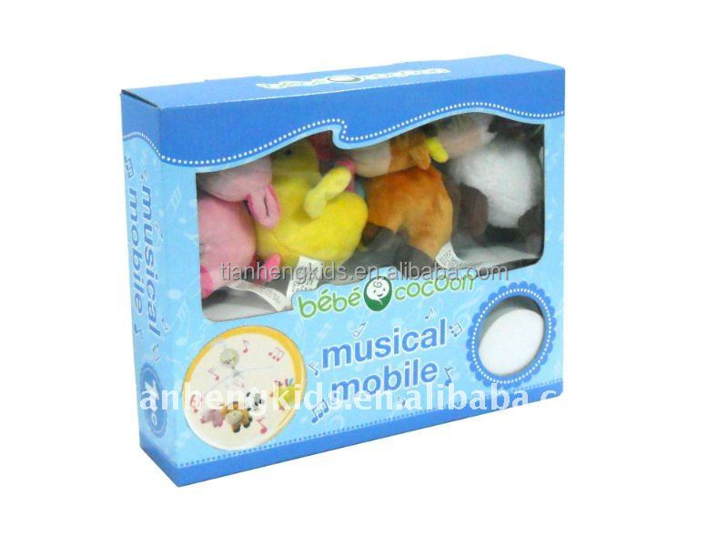 electircクリスマスミュージカル回転させるベビークリブモバイルぬいぐるみはおもちゃのぬいぐるみミュージカルモバイルでは、 おもちゃをぶら下げ問屋・仕入れ・卸・卸売り