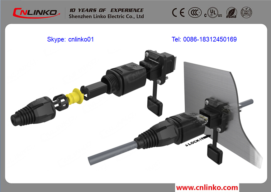 中国製防水ip67cnl<em></em>inko猫6rj45コネクタ8p8crj45コネクタ良質rj45コネクタ仕入れ・メーカー・工場