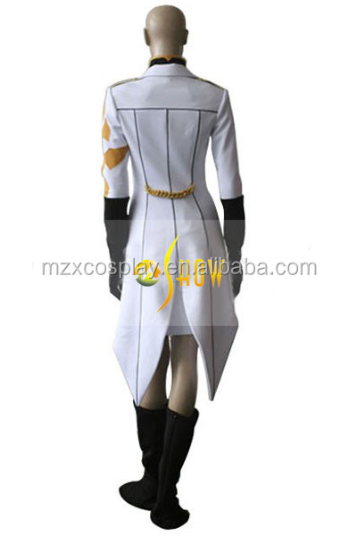コードギアス新作アニメモニカkruszewski女性クールなコスプレ衣装ハロウィンパーティードレスアップスーツ白問屋・仕入れ・卸・卸売り