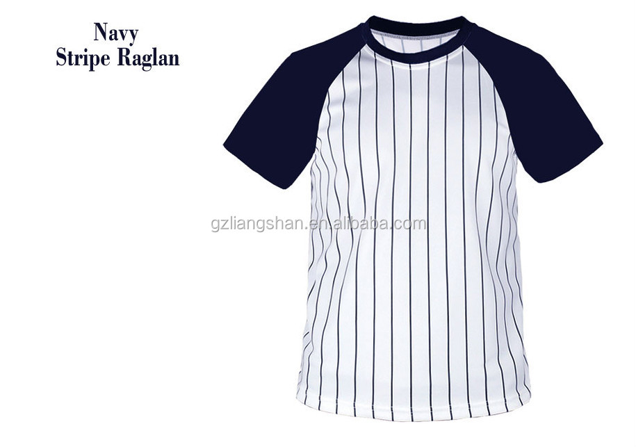 Source Raglan Stripe Baseball shirts Jersey Short Sleeves Round Neck v neck  Tee Team Sports on m.