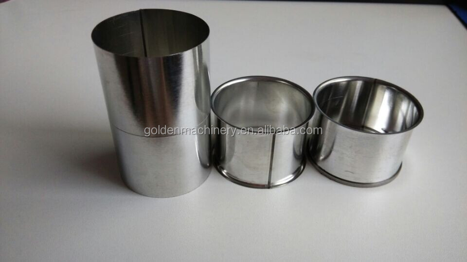 tomato paste sardine fish small packaging making machine line Automatic Tin Cans Vertical Separating shear Machine