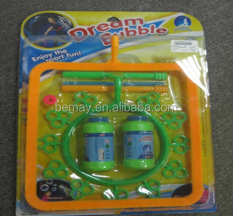 正方形のマジックバブルリング、 プラスチックバブルリングおもちゃ、 子供おもちゃ泡を吹いて問屋・仕入れ・卸・卸売り