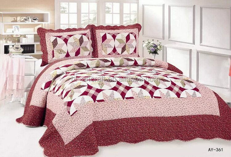 Active Series Twill 100 Cotton 3 Pcs Patchwork Bed Sheet Designs Buy