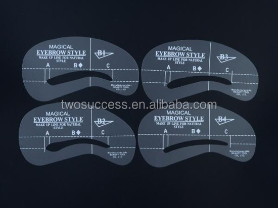 eyebrow shaping stencils