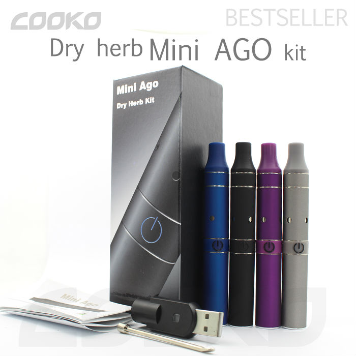 2014 NEW Product atmos jr mini ago dry herb vaporizer gpen kits