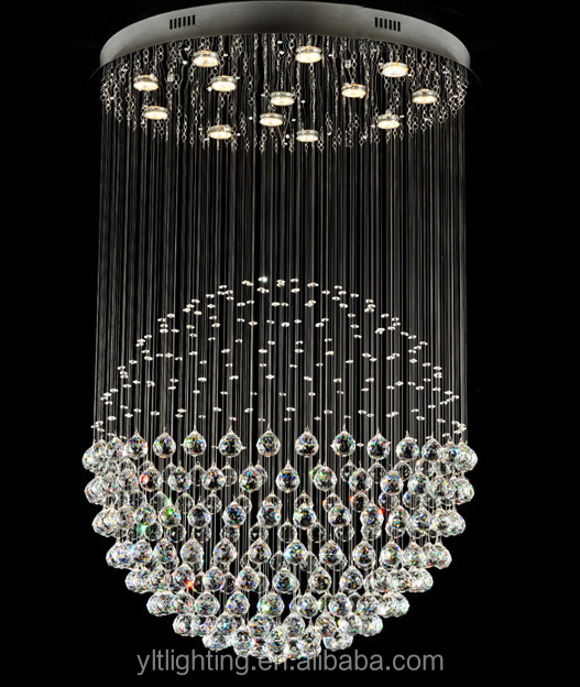 2016 Wholesale Decorative Hanging Modern Ceiling Lamp Crystal