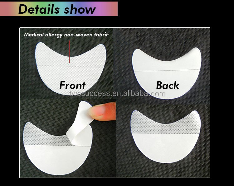 Protects under eye area from eye shadow fallout tools
