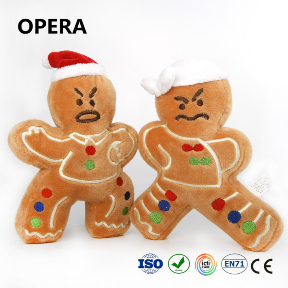 gingerbread man soft toy