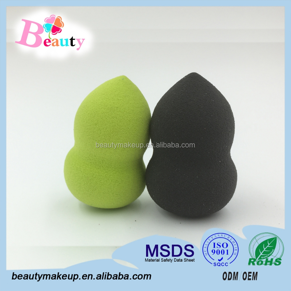 2015 new products colorful gourd teardrop water cosmetic sponge