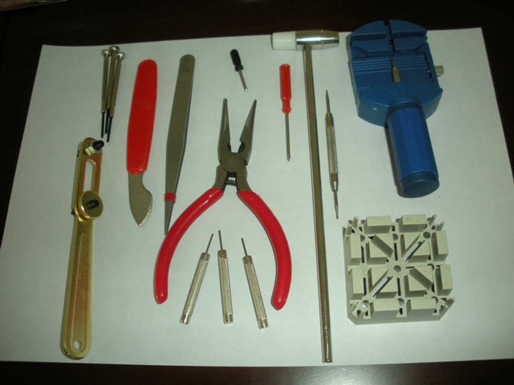 Купить 16 устанавливает инструмент для ремонта часов и часы, нож ...