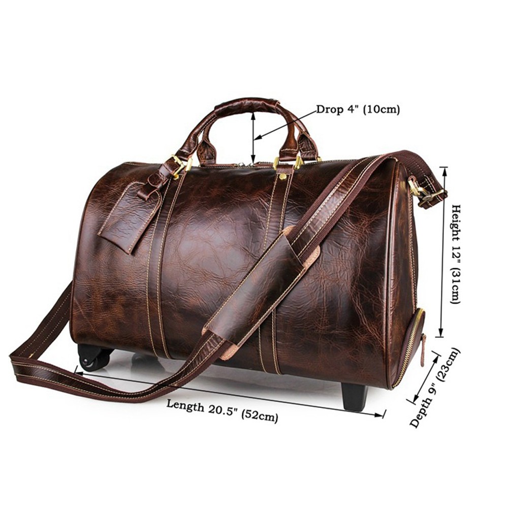 newEmbassy 21 Italian Stone Black Leather Folding TrolleyDuffel Bag Embassy 21 Italian Stone Black Leather Folding TrolleyDuffel Bag Embassy 21 Italian Stone Black Leather Folding TrolleyDuffel Bag  leather trolley bags trolley bag.jpg