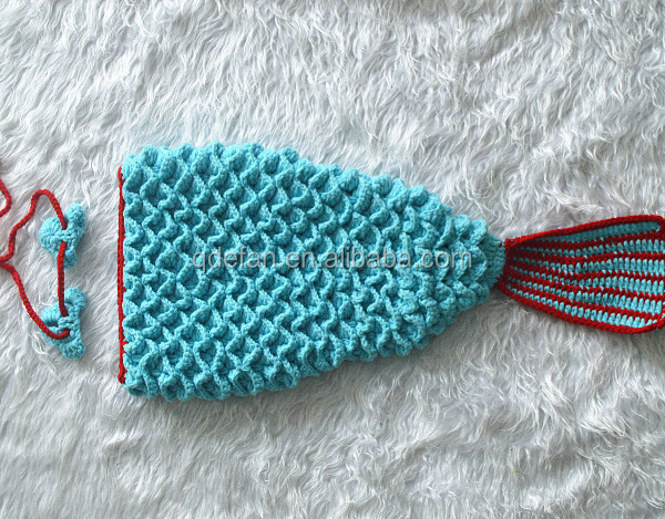 かぎ針編み赤ちゃんのかぎ針編みの人魚の尾衣装の衣装赤ちゃん写真は甘い仕入れ・メーカー・工場