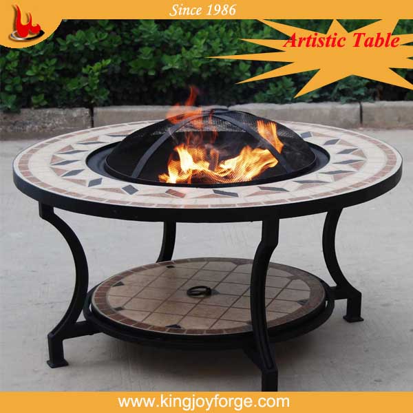 Kingjoyoutdoor Ceramic Top Table Fire Pit/bbq Table Buy Outdoor Fire