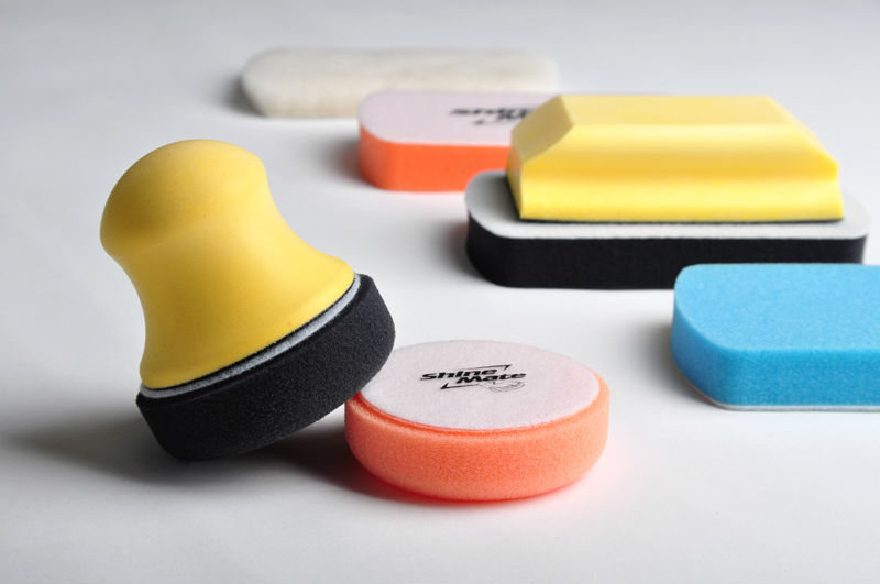 Polish/wax Applicator Kit Pu Waxing Sanding Block And Foam Pad Kit Foam