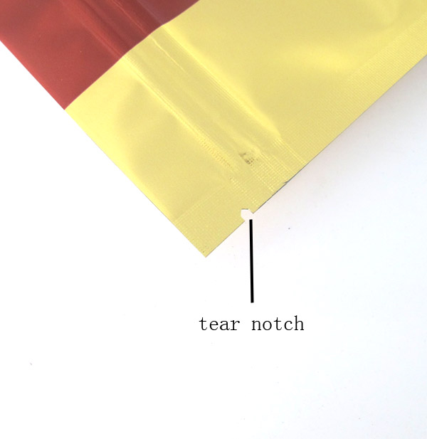 custom printed foil lined plastic tea bag