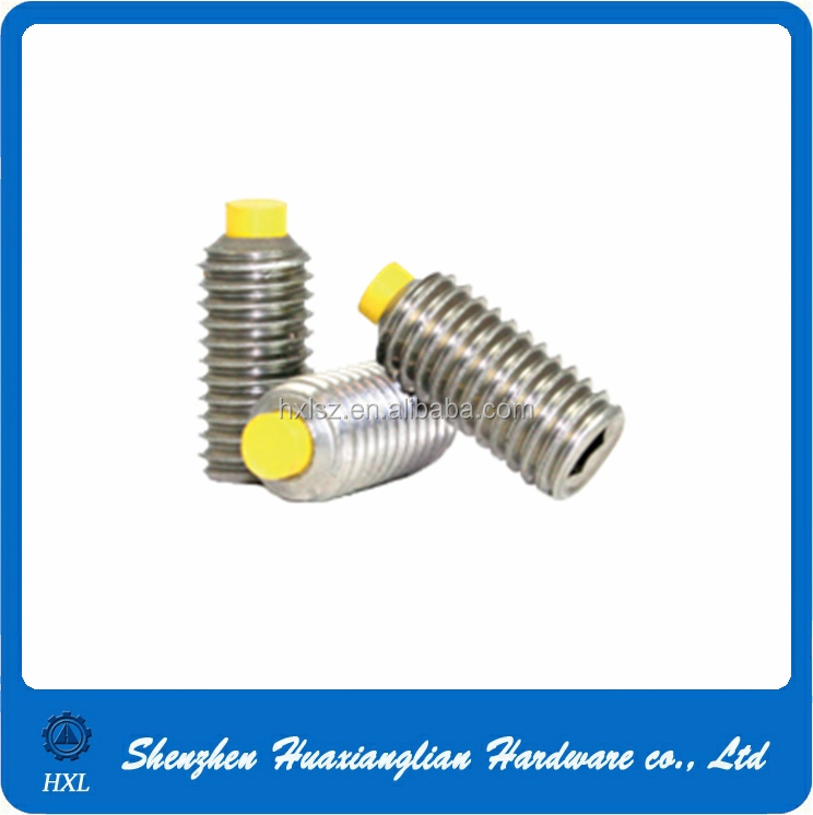 China Factory Supply Rubber Nylon Tip Set Screw With High Quality Buy