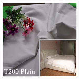 ポリエステル綿の寝具220 t生地用ホテルモーテル仕入れ・メーカー・工場