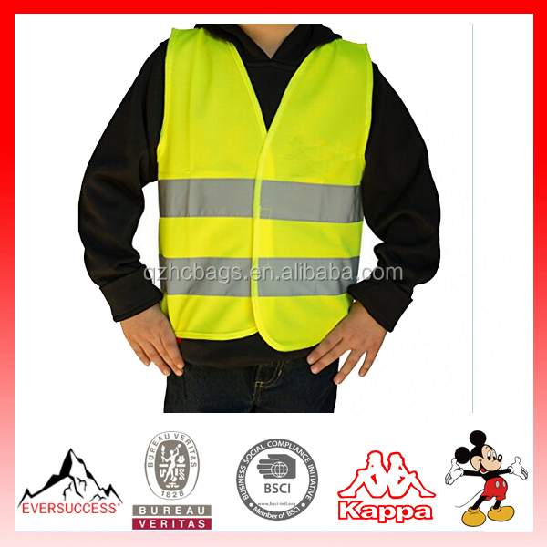 hot trend safety vest running jogging biking walking child