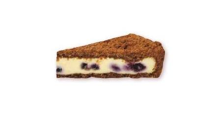 Blueberry pie with coconut and cocoa - Frozen
