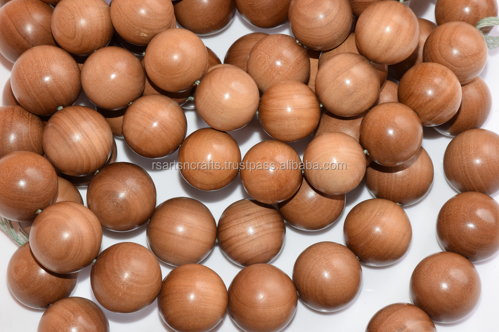 mysore pure sandalwood  mala beads