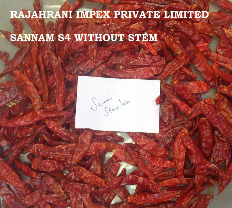 SANNAM/S4 Dry chilli with stem