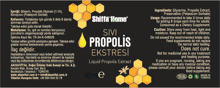 Propolis Damla Etiket-1