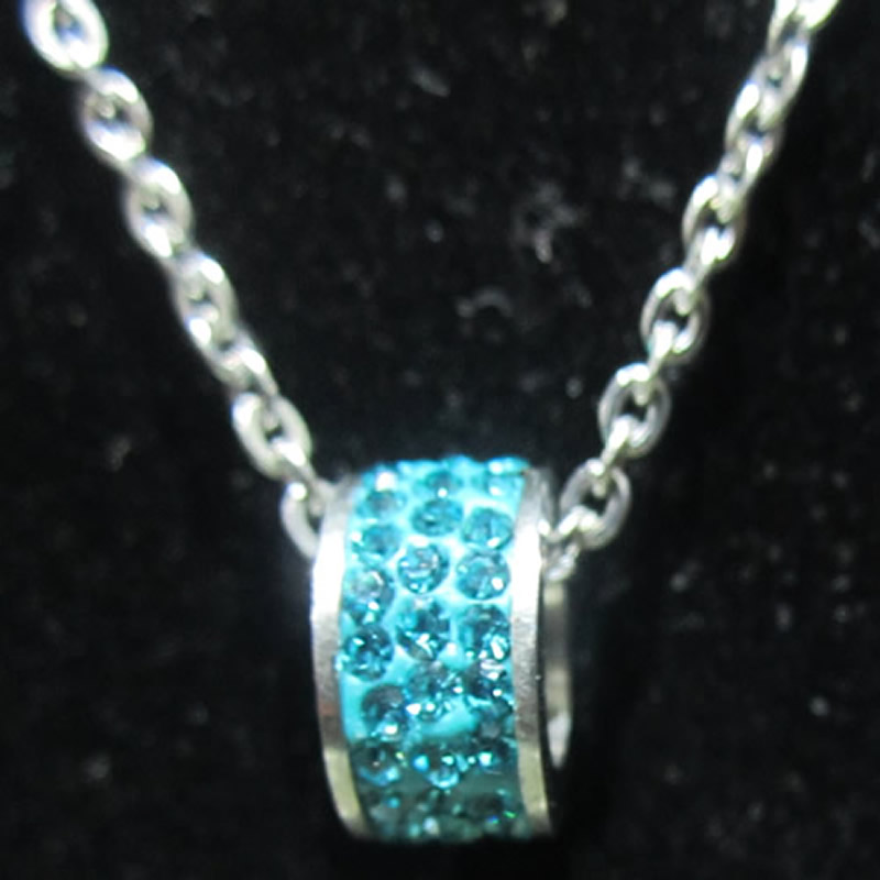 Beadsnice ID27918ステンレスチャームクリスタルネックレス問屋・仕入れ・卸・卸売り