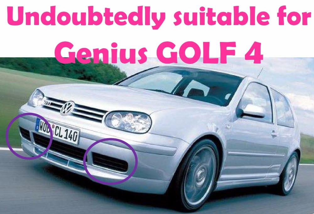 auto dekoration zubehör für vw golf 4 drl tagfahrlicht
