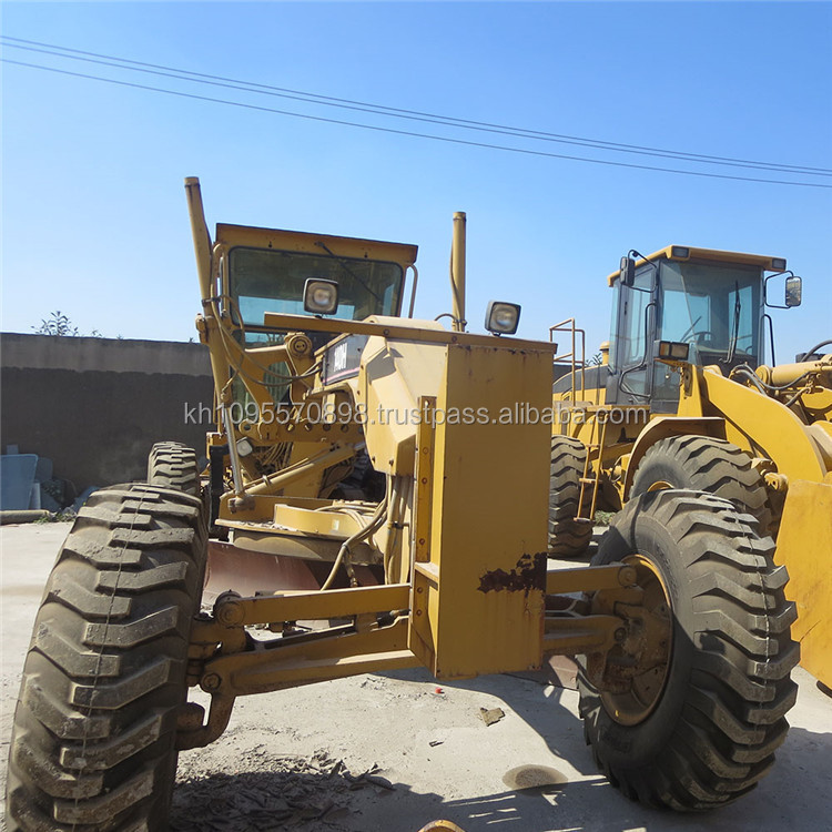 中古caterpillar140hモーターグレーダー、 猫140hグレーダー、 安い猫140h年生上海で仕入れ・メーカー・工場