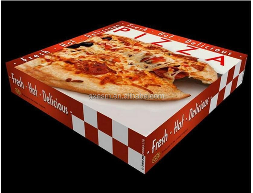 食品グレードの白印刷紙のピザボックス仕入れ・メーカー・工場