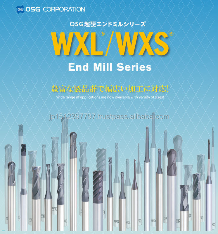 Reliable And High Precision Nachi Drills Carbide End Milling Cutters