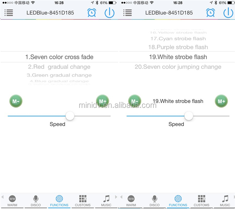 新しい到着の安い4chrgbwledストリップライトブルートゥース英語とコントローラを導いた、 フランセ、 エス、 iosアプリアンドロイド・イタリアーノ仕入れ・メーカー・工場