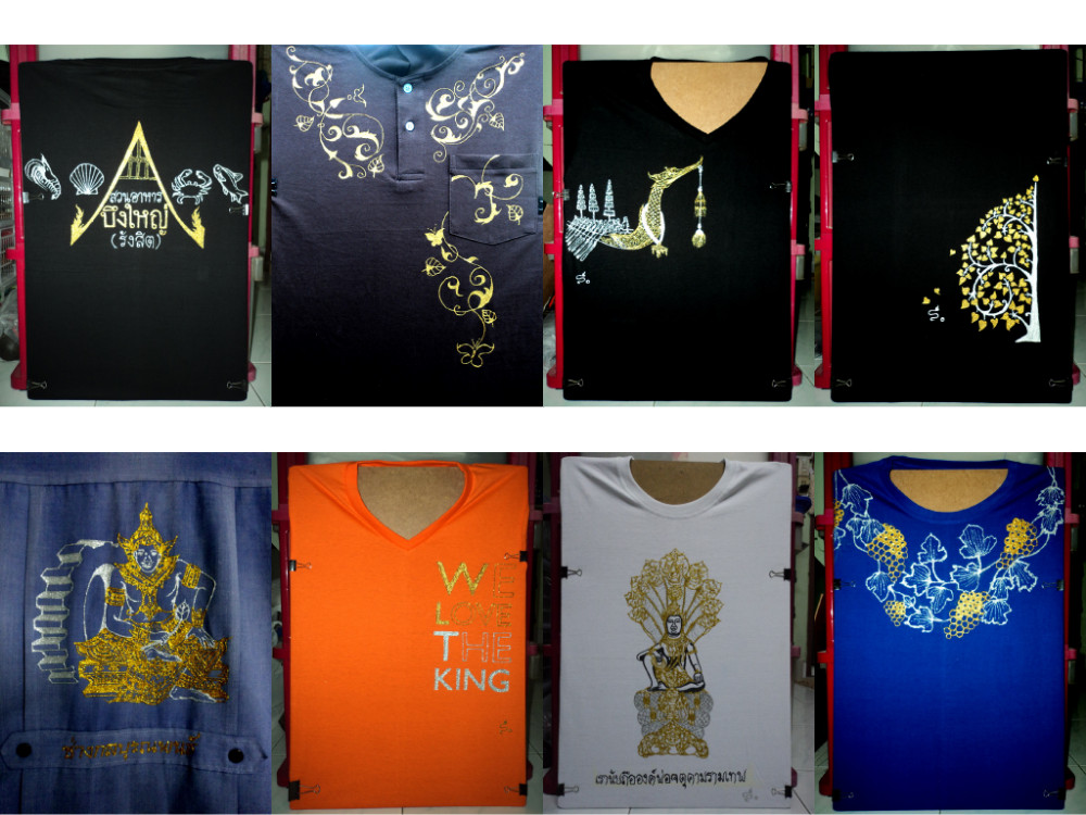 レアoem tシャツtシャツ100%コットンハンド絵画アクリルグリッターtシャツワード、ロゴ、ピクチャーカスタマイズ仕入れ・メーカー・工場