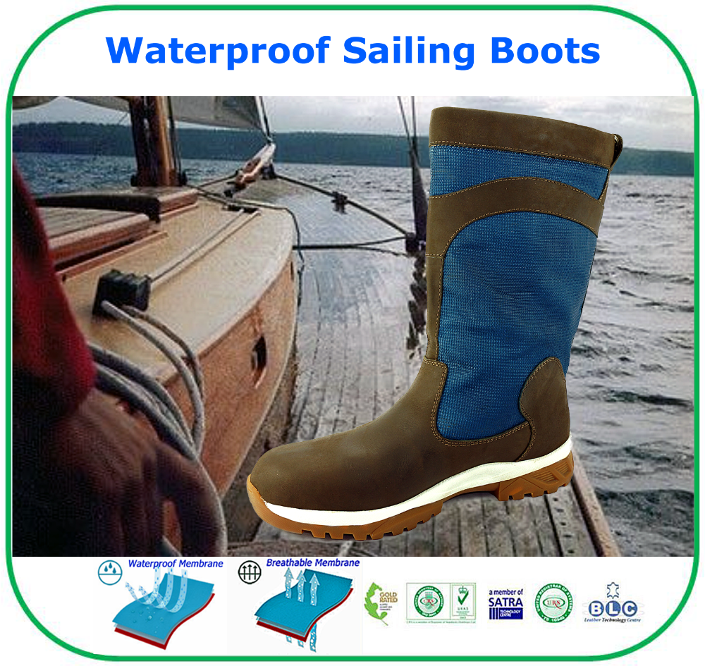 Remarkable Breathable Membrane Waterproof Leather Sailing Boots Buy Snow Rain Boots,Sailing