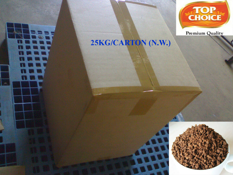 AGGLOMERATED INSTANT COFFEE (025) IN CARTON