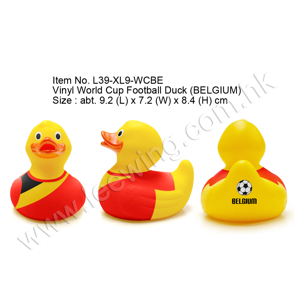 プラスチックサッカークラブ世界ベルギーお風呂のアヒル問屋・仕入れ・卸・卸売り