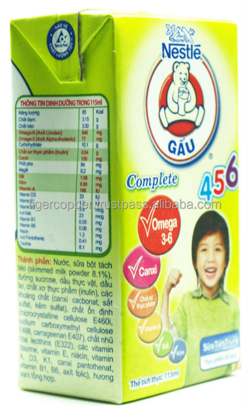 NESTLE GAU 456 UHT MILK BOX 118ML/NESTLE MILK