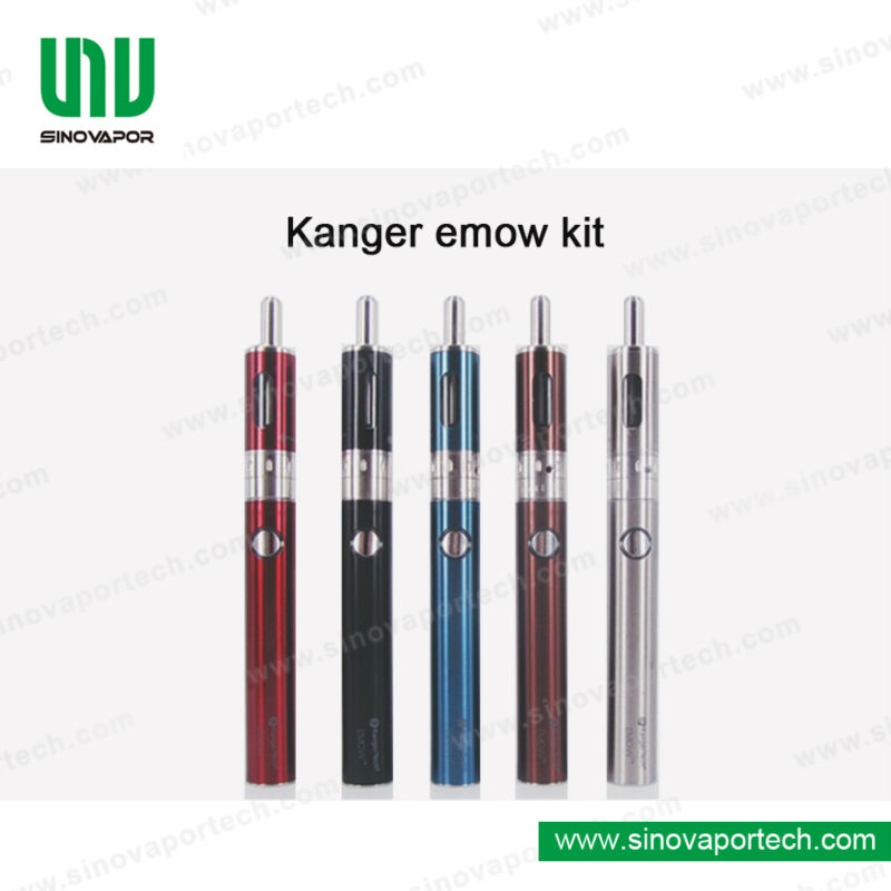 2014 Newest Kanger Emow kit kangertech emow starter kit emow mega with 1300mah high capacity battery