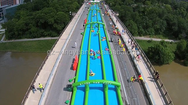 クレイジースポーツインフレータブルスリップnスライド水スリップnスライド用楽しい仕入れ・メーカー・工場