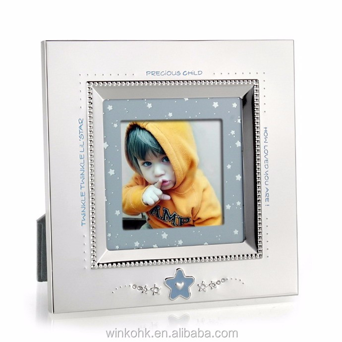 winko baby star square photo frame baby boy girl