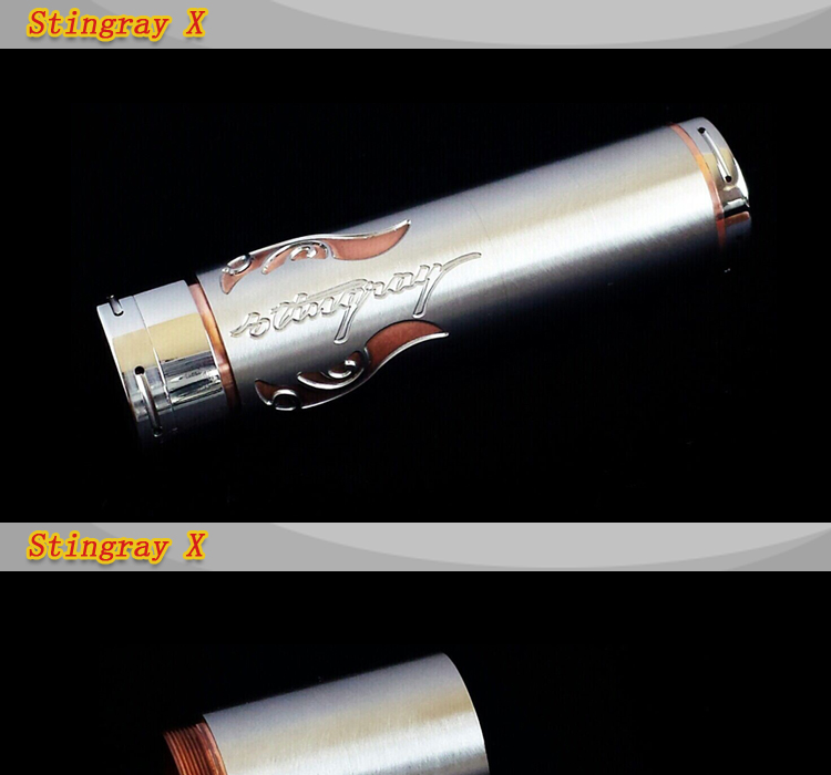 2014 newest mechanical mod stingray X mod clone